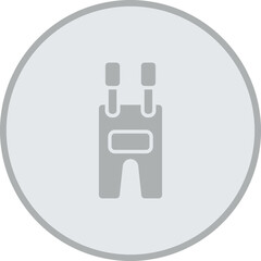 Overalls Icon Design