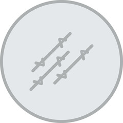 Barbed Wire Icon Design
