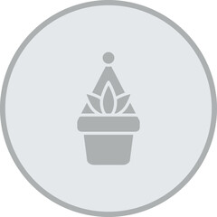 Hanging Pot Icon Design