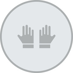 Obraz premium Gloves Icon Design