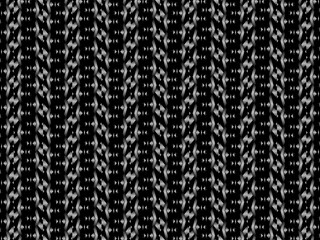 Black metal texture steel background. Luxurious steel ornament. Perforated metal sheet.