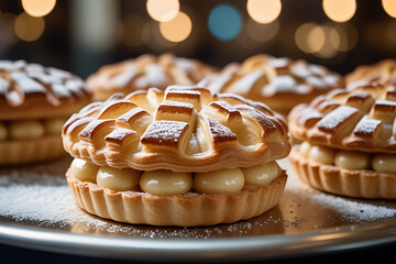 flaky pastry delights iconic parisian landmark inspired technology