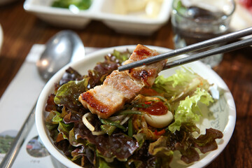 South Korea bbq. pork belly