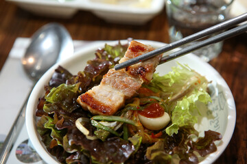South Korea bbq. pork belly
