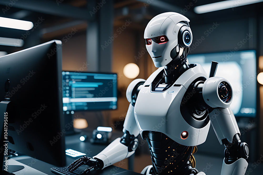 Poster robots eliminate consultant work providing digital support online guidance various tasks projects ef