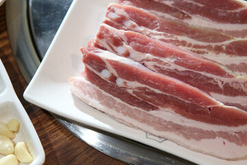 South Korea bbq. pork belly