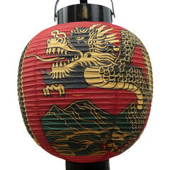 chinese new year decoration isolated on transparent background