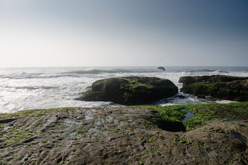 view of the coast of the atlantic ocean