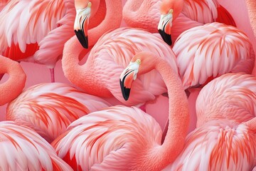 Fliamingo pattern background