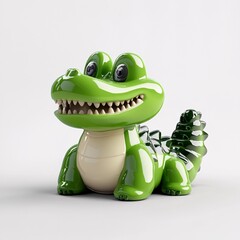 Cute Alligator Figurine