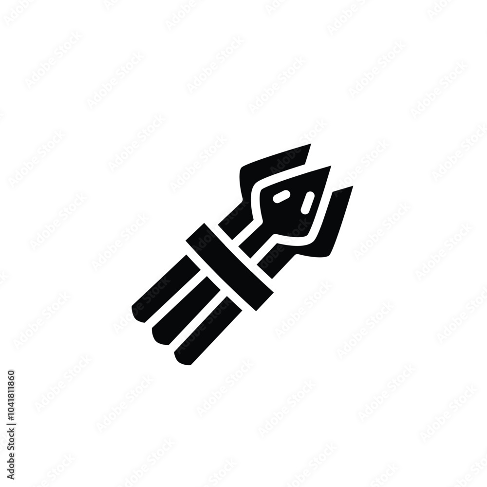 Poster asparagus solid icon vector design good for web or mobile app