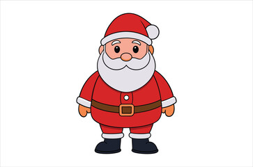 santa claus vector,   icon vector illustration,  santa claus silhouette of a santa claus isolated on a white background, eps, png, svg, vector,