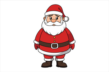 santa claus vector,   icon vector illustration,  santa claus silhouette of a santa claus isolated on a white background, eps, png, svg, vector,
