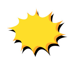 comic blast boom burst explosion 