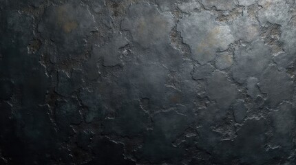 The dark, tarnished texture of oxidized silver reveals a stunning contrast between matte and shiny surfaces.