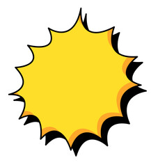 comic blast boom burst explosion 