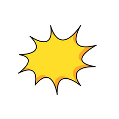 comic blast boom burst explosion 