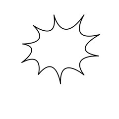 comic blast boom burst explosion 