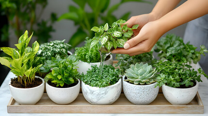 Watering Indoor Plants with a Tray, Tips for Houseplant Care
