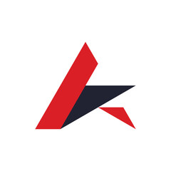 Minimalist A Initials  Logo Design Inspiration