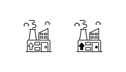 Fototapeta premium Geothermal Energy icon design with white background stock illustration
