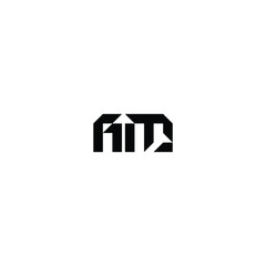 AM monogram logo design letter text name symbol monochrome logotype alphabet character simple logo