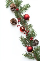 Isolated decoration ornament for holiday season.