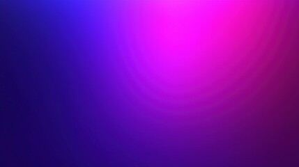 Fototapeta premium A gentle gradient transitioning from bold purple to rich black, with a light source positioned above, resulting in soft shadows on one side. The background remains uniform and simple in color.