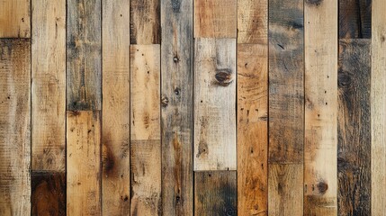 Rustic Wooden Plank Background for Textures