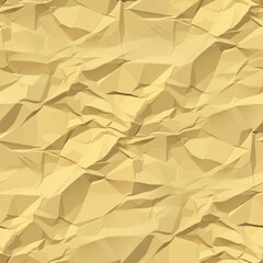 Crumpled Paper, Repeating Seamless Background Graphic, Wrinkled Texture