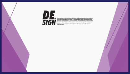 Geometric abstract background with a combination of purple and space colors