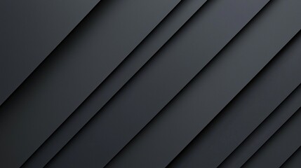 Obraz premium A sleek, dark gray gradient background with subtle light reflections, designed with minimalism in mind. The high-resolution image features smooth gradients and soft shadows that enhance the depth and 