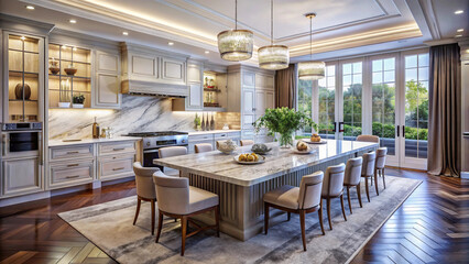 interior of a restaurant