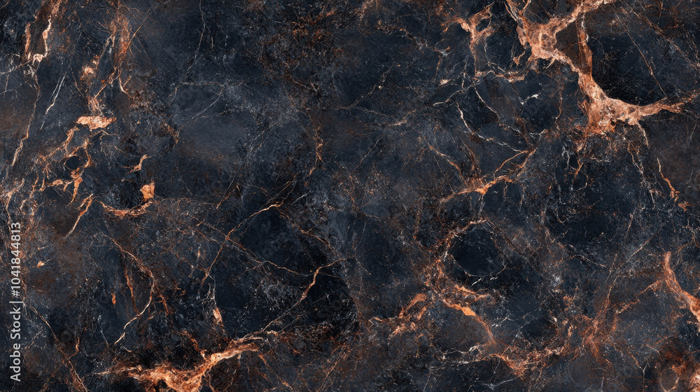 Poster luxurious dark marble background with soft bronze veining, creating elegant and sophisticated atmosp