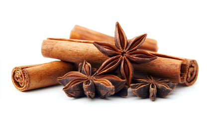 star anise and cinnamon