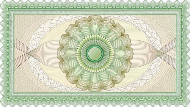 Elegant Graduate Business Award Certificate with Rosette Line Watermark and Guilloche Security Design for Achievements