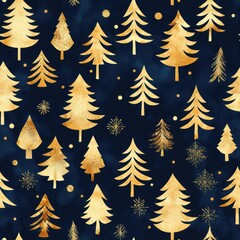 Obraz premium Holiday repetitive tile patterns for wrapping paper for Gift box