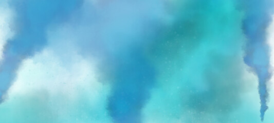 青い空をモチーフにした背景画像　Background image with a blue sky motif