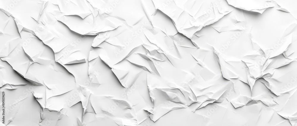 Aufkleber textured pattern overlay with crumpled white paper background