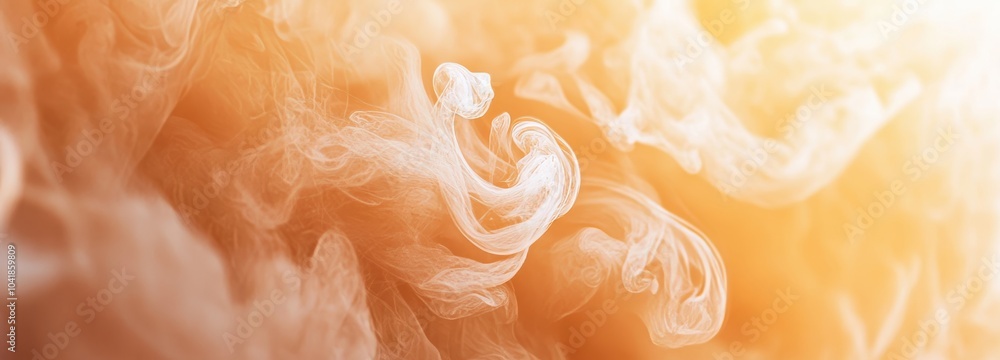 Poster smoke or fog isolated in transparent form. modern white cloudiness. effect of floating white fog.