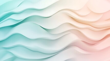 Smooth gradient patterns in light pastel tones for a relaxing and stress-free atmosphere