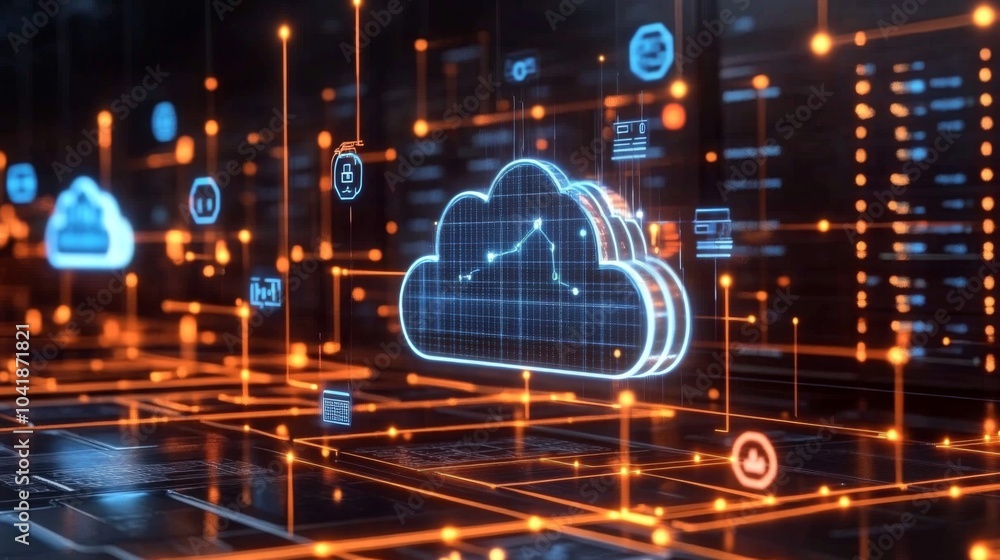 Poster enhancing efficiency through cloud computing strategies