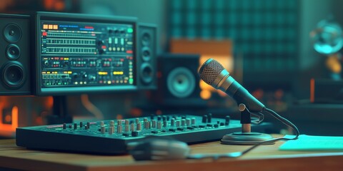 An intimate glimpse into the world of radio producers.