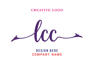 LCC  lettering logo is simple, easy to understand and authoritative