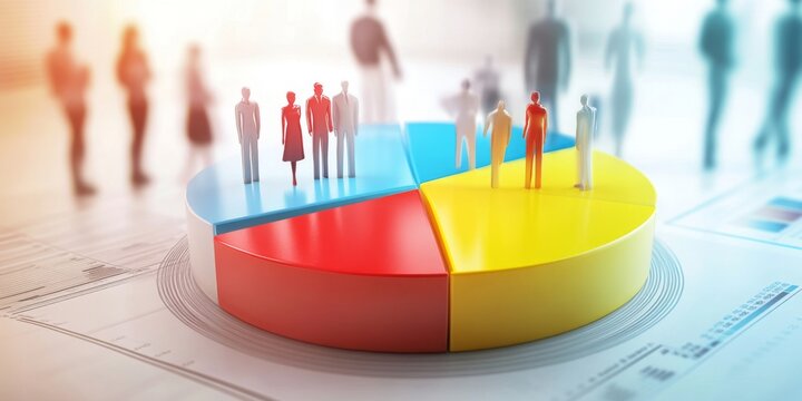 Colorful graphic displaying various employee backgrounds