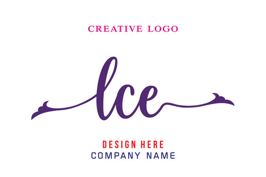 LCE  lettering logo is simple, easy to understand and authoritative