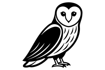 Creative Cute Bird line art vector design with a white background 