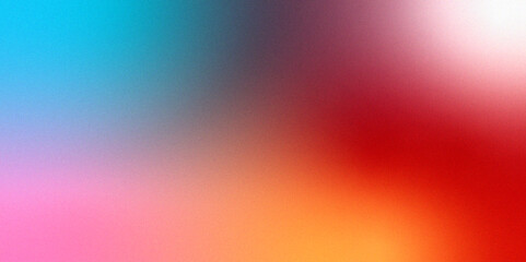 Colorful gradient background in red, orange, and blue abstract colorful gradient background blending colors with grain texture . modern aesthetic Gradient red blue blur abstract .. Best design for .	
