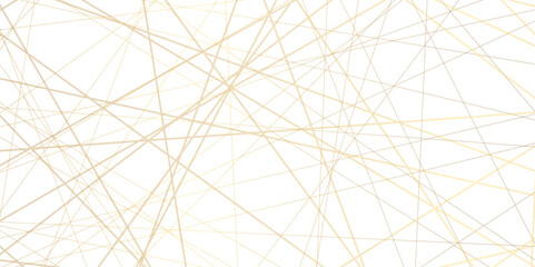 Abstract golden lines with white background. Creative and geometric shape with luxury pattern and paper texture design. abstract background with stripes for website design Technology background.	
