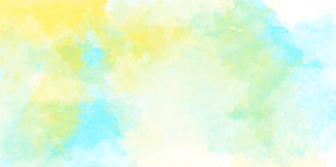 abstract green background with drops, Creative green and yellow stone texture, yellow and green watercolor background for spring. grunge design, vintage card.